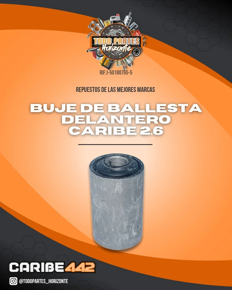 Buje De Ballesta Delantero Caribe 2.6