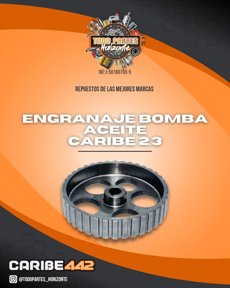 Engranaje Bomba Aceite Caribe 2.3