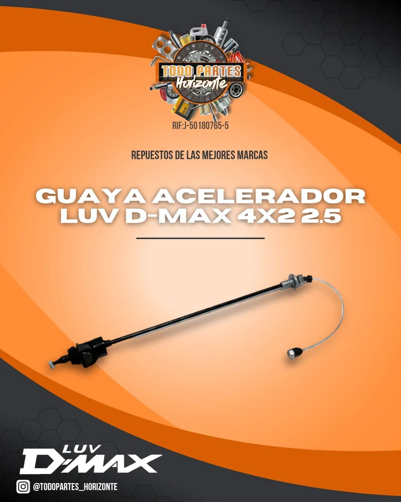Guaya Acelerador Luv D-Max 2.5