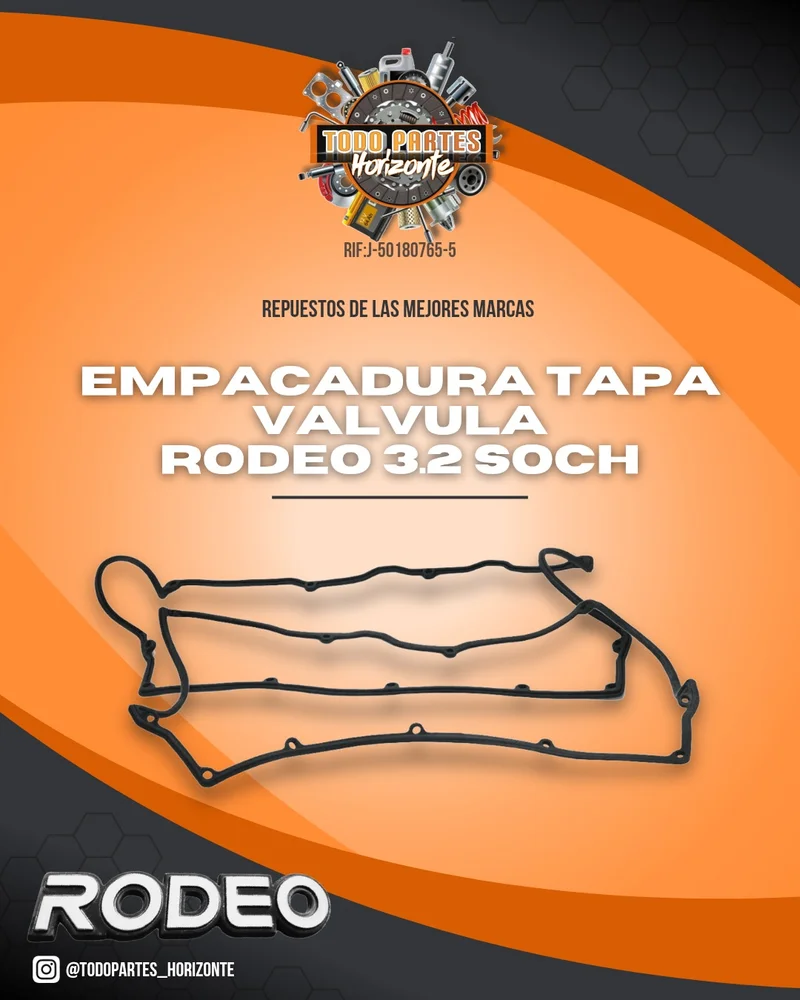 Empacadura Tapa Valvula Rodeo 3.2 Soch