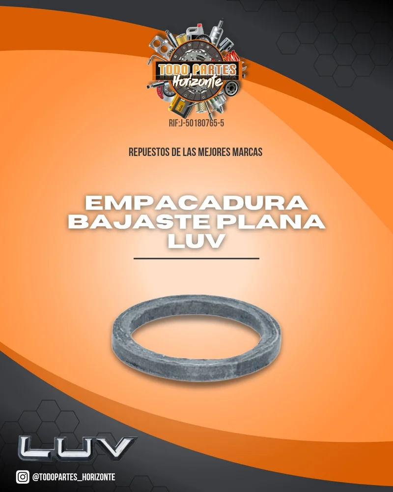 Empacadura Bajante Plana Luv