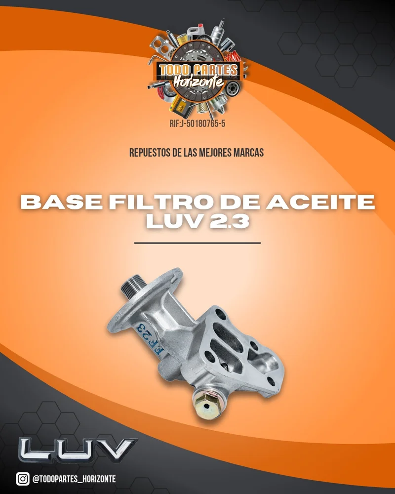Base Filtro De Aceite Luv 2.3