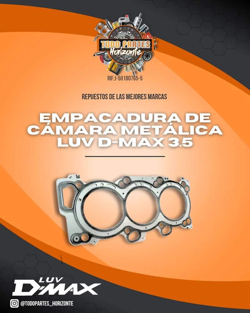 Empacadura De Camara Metalica Luv D-Max 3.5