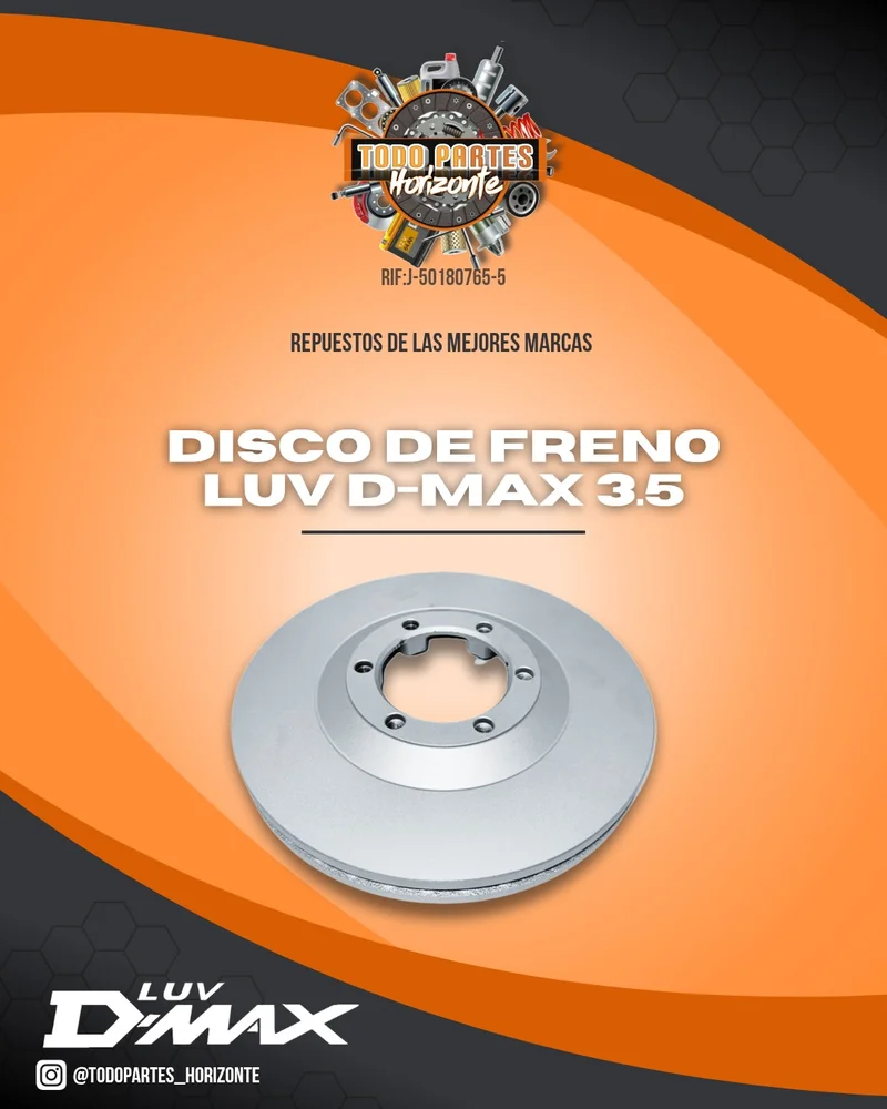 Disco De Freno Luv D-Max 3.5