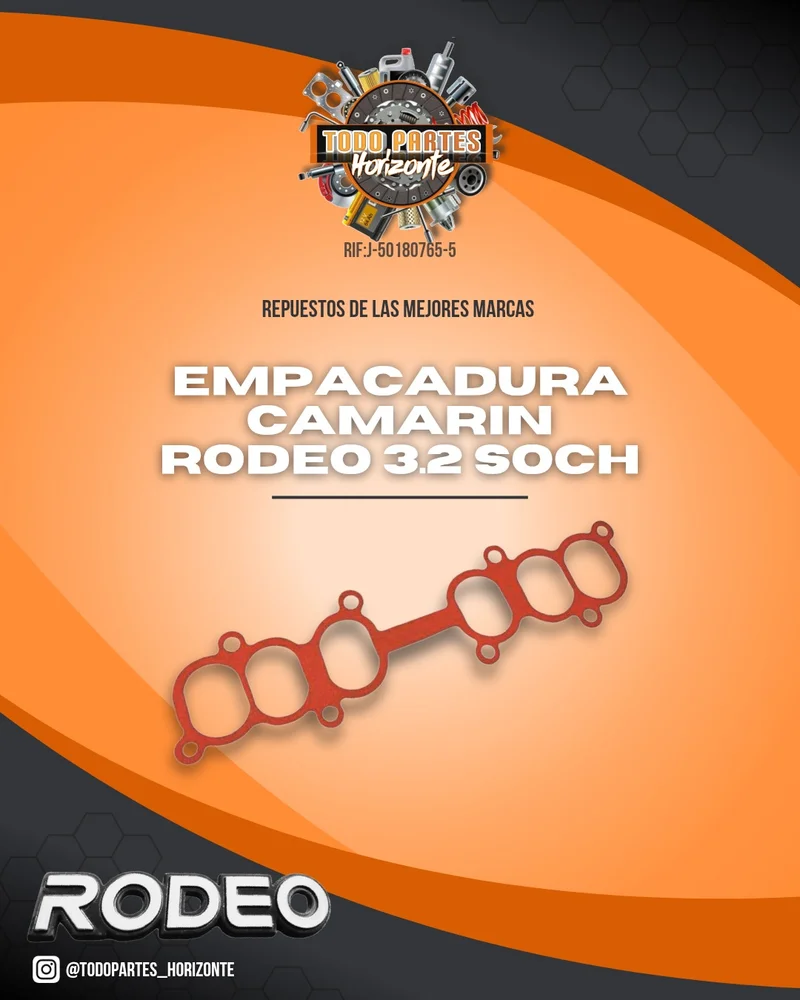 Empacadura Camarin Rodeo 3.2 Soch