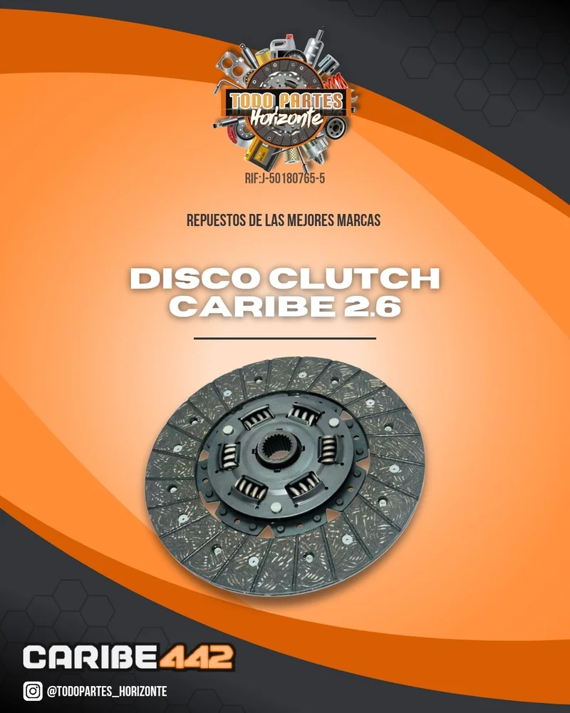 Disco Clutch Caribe 2.6