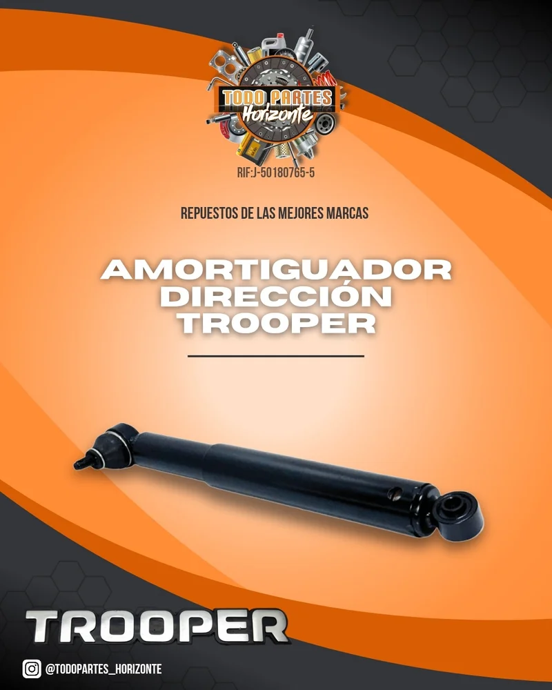 Amortiguador Direccion Trooper