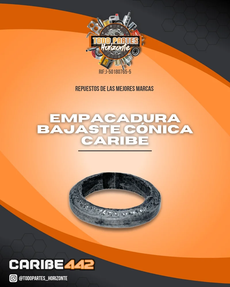 Empacadura Bajante Conica Caribe
