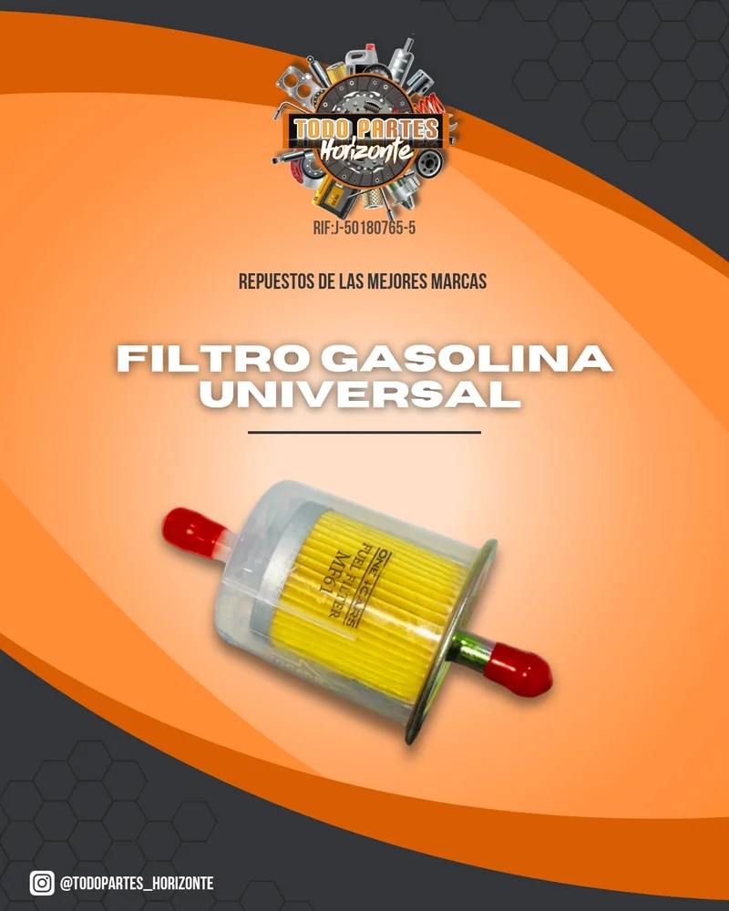 Filtro Gasolina Universal