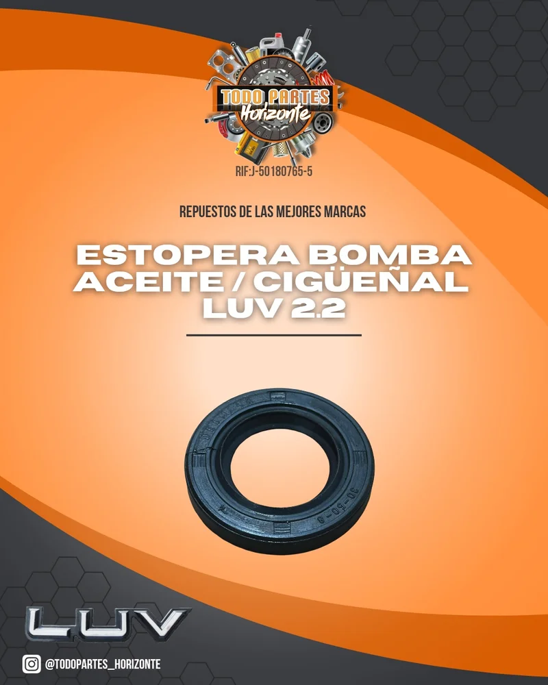 Estopera Bomba Aceite / Cigueñal Luv 2.2