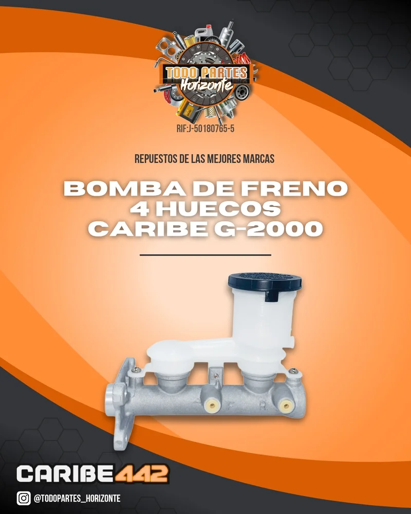 Bomba De Freno 4 Huecos Caribe G-2000