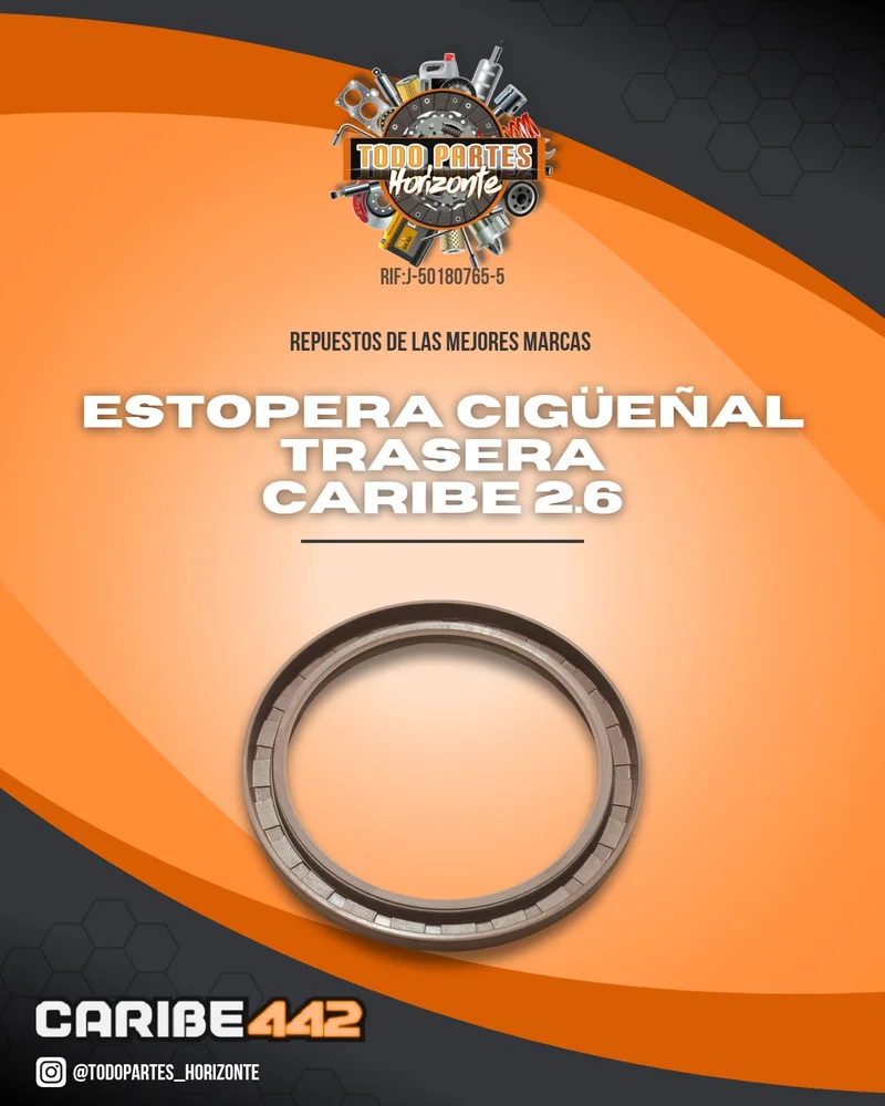 Estopera Cigueñal Trasera Caribe 2.6