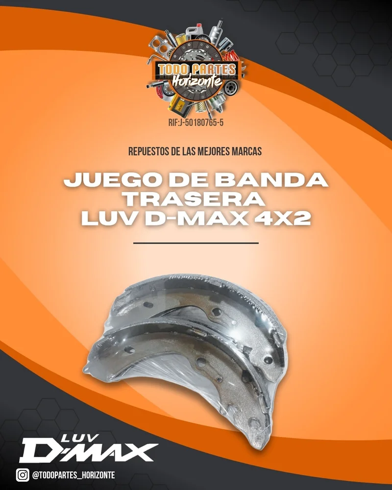Juego De Bandas De Freno Luv D-Max 2.4