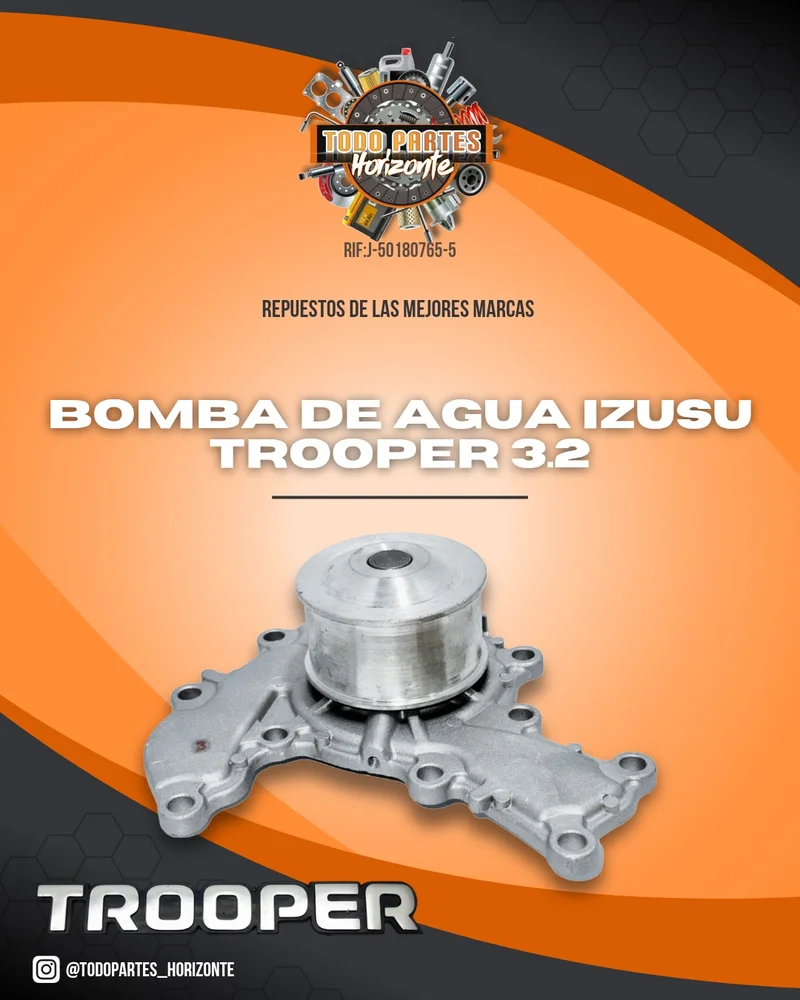 Bomba De Agua Izusu Trooper 3.2