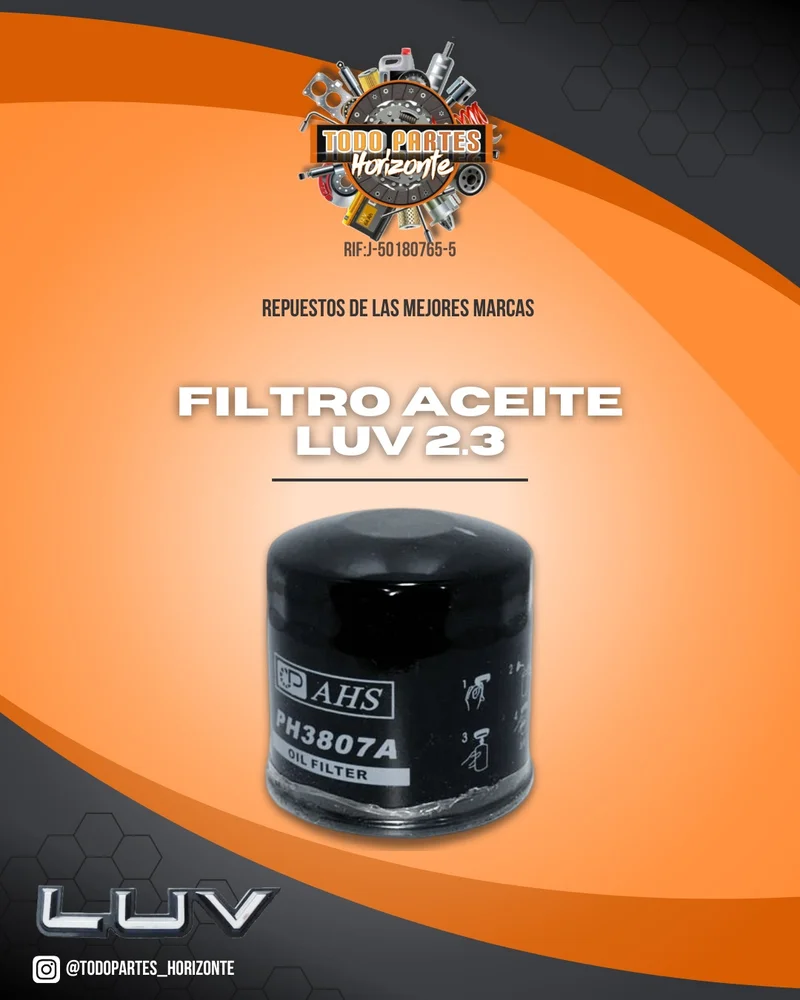 Filtro Aceite Luv 2.3