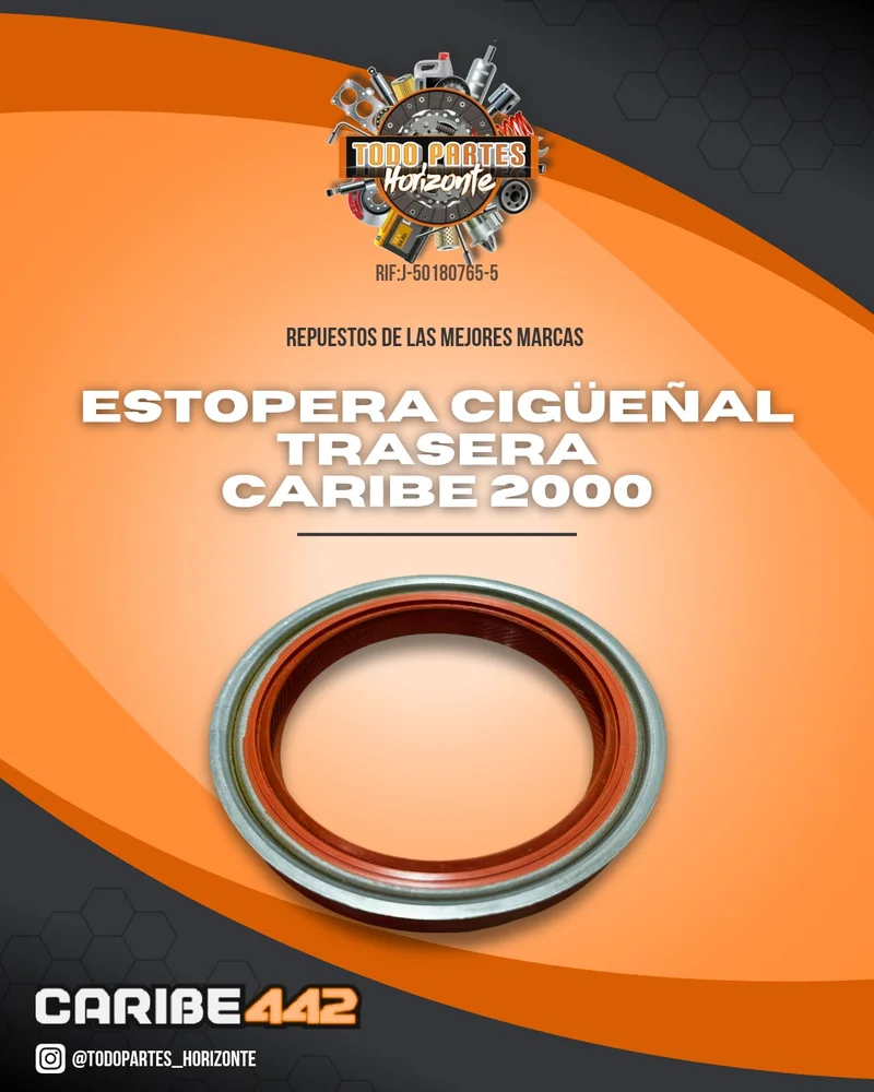 Estopera Cigueñal Trasera Caribe 2000