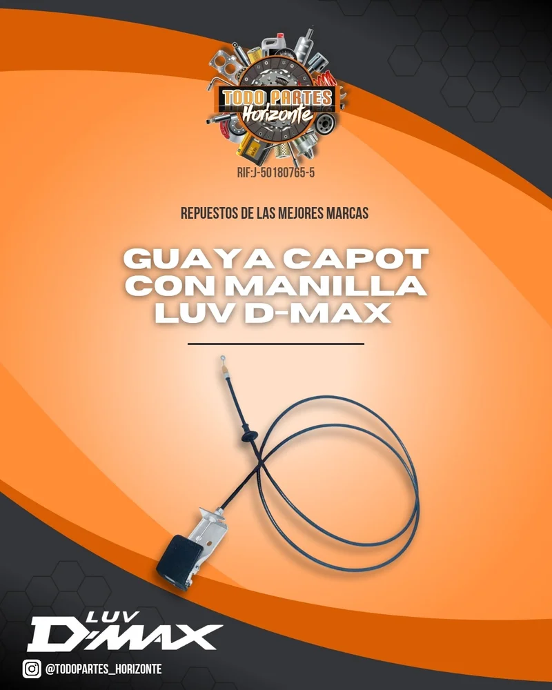 Guaya Capot Con Manilla Luv D-Max