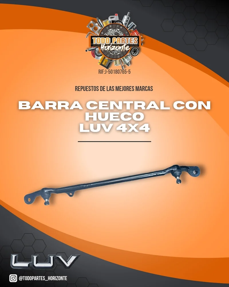 Barra Central Con Hueco Luv 4x4