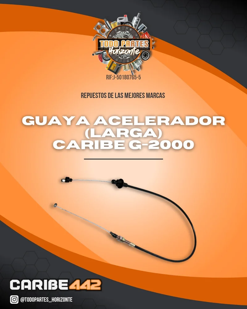 Guaya Acelerador Larga Caribe G-2000