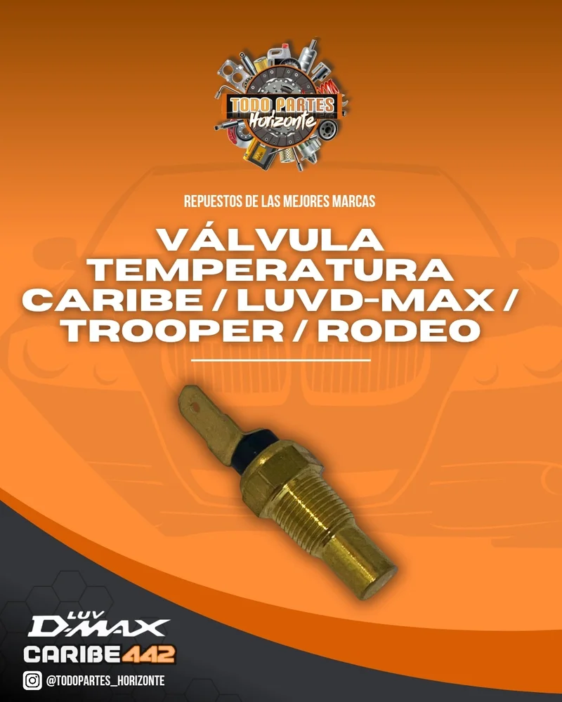 Valvula Temperatura Caribe / Luv D-Max / Trooper / Rodeo