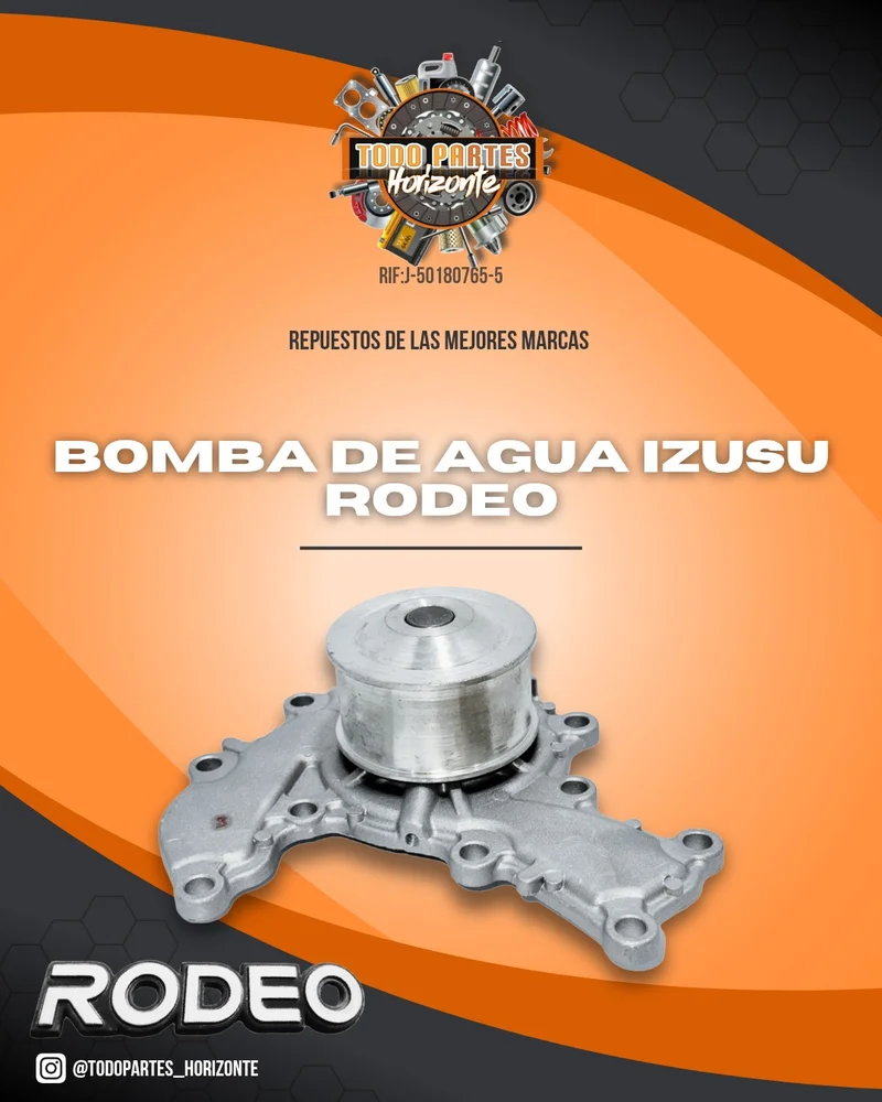 Bomba De Agua Izusu Rodeo 3.2