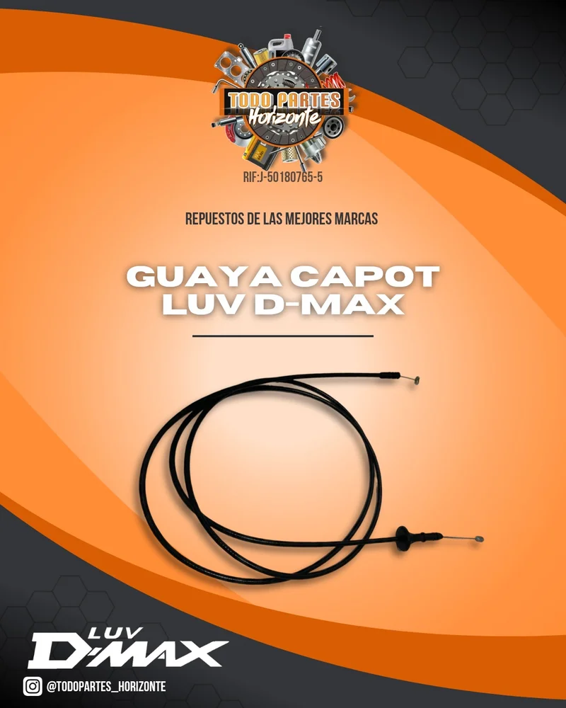 Guaya Capot Luv D-Max