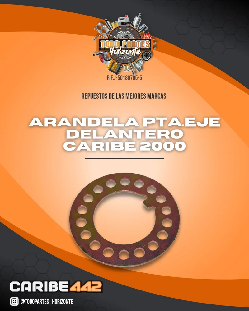 Arandela Punta De Eje Delantero Caribe 2000