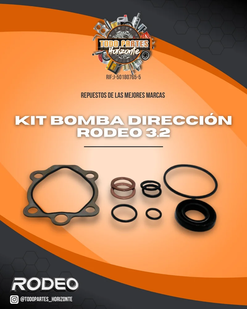 Kit Bomba Dirección Rodeo 3.2