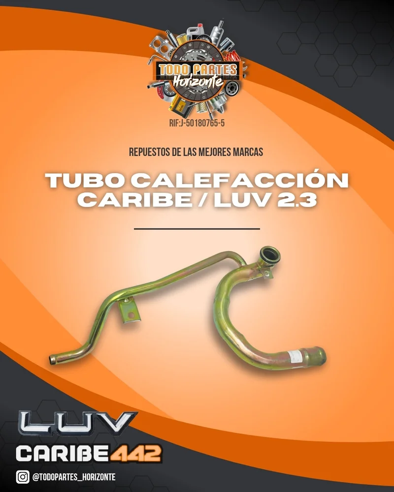 Tubo Calefacción Caribe / Luv 2.3