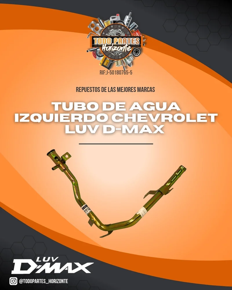 Tubo De Agua Izquierdo Luv D-Max 3.5