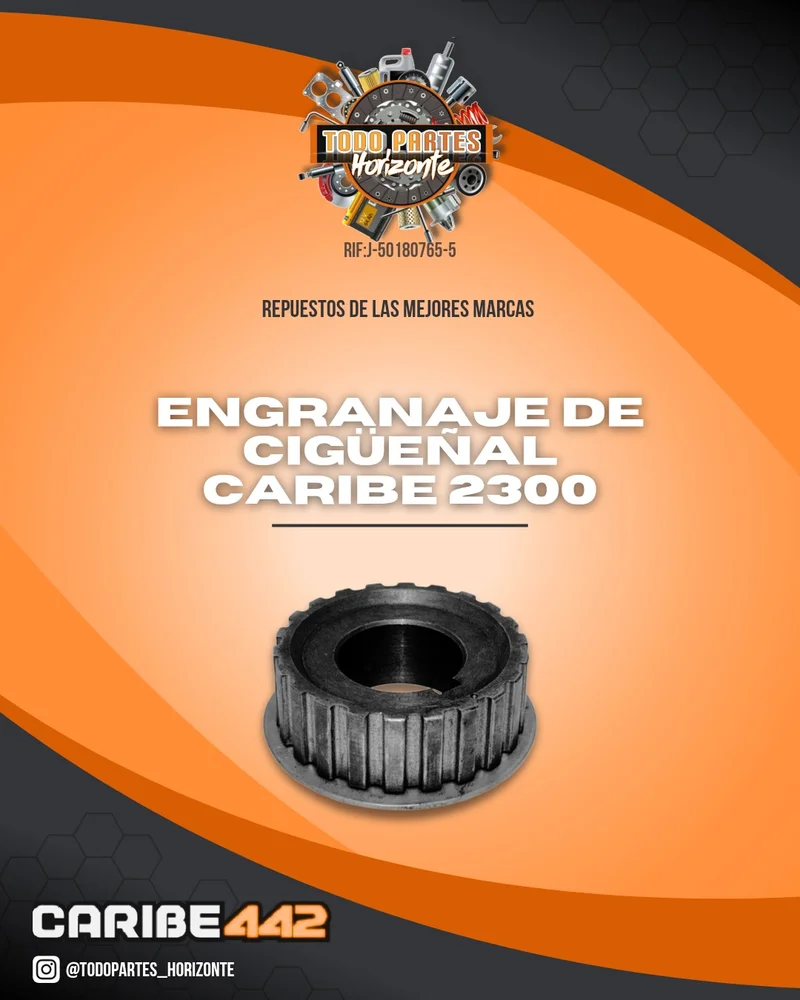 Engranaje De Cigueñal Caribe 2300