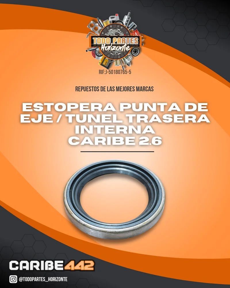Estopera Punta De Eje / Tunel Trasera Interna Caribe 2.6
