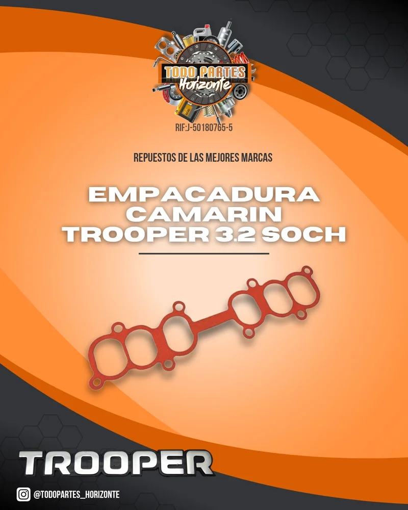 Empacadura Camarin Trooper 3.2 Sohc