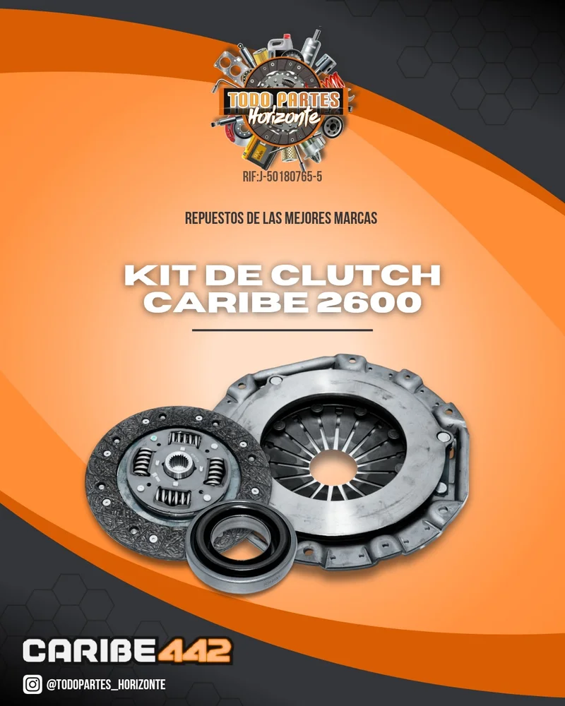 Kit De Clutch Caribe 2600
