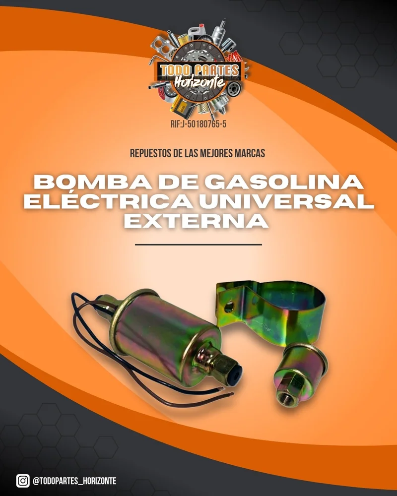 Bomba De Gasolina Electrica Universal Externa