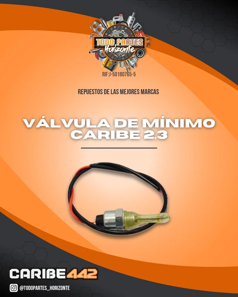 Válvula De Minimo Caribe 2.3