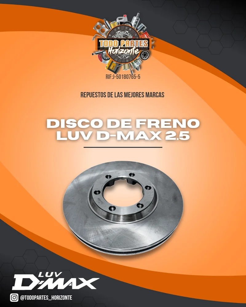 Disco De Freno Luv D-Max 2.5