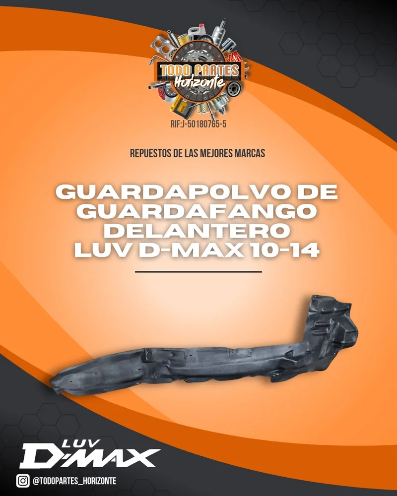 Guardapolvo De Guardafango Delantero Luv D-Max 10-14