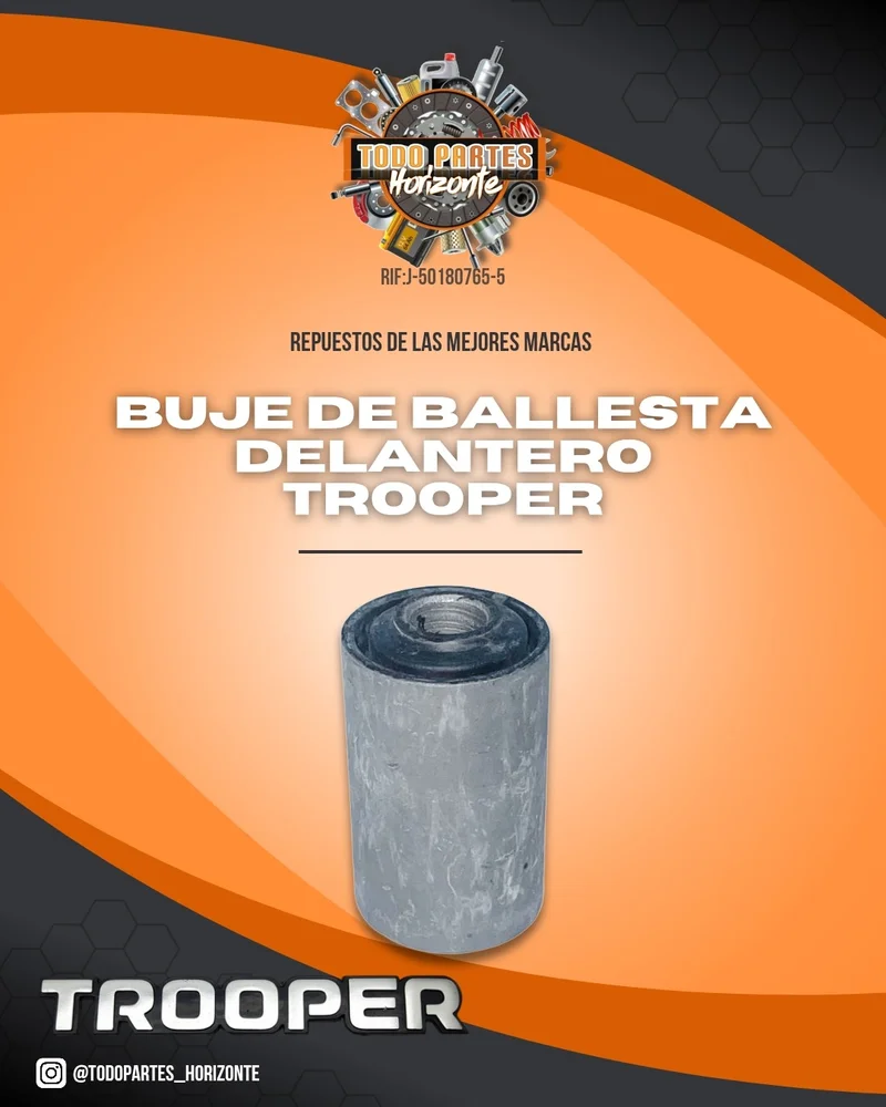Buje De Ballesta Delantero Trooper
