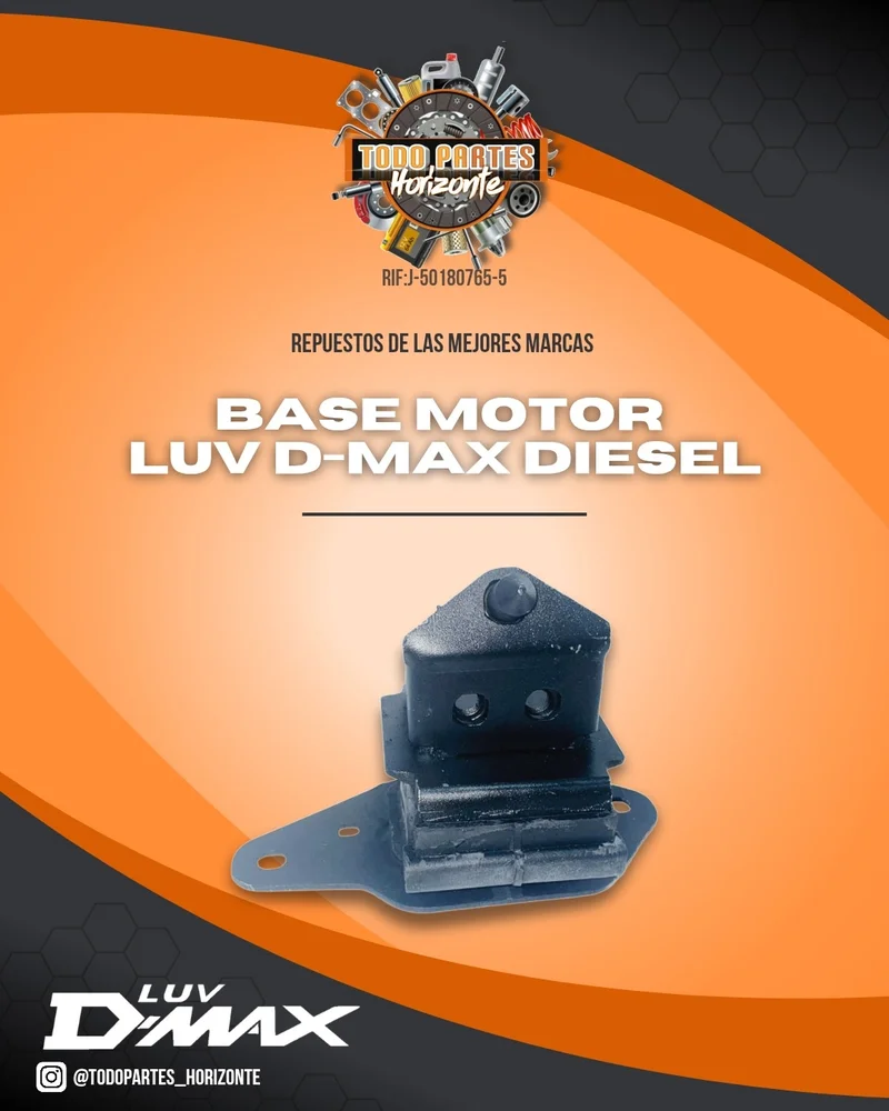 Base Motor Luv D-Max 3.0 Diesel