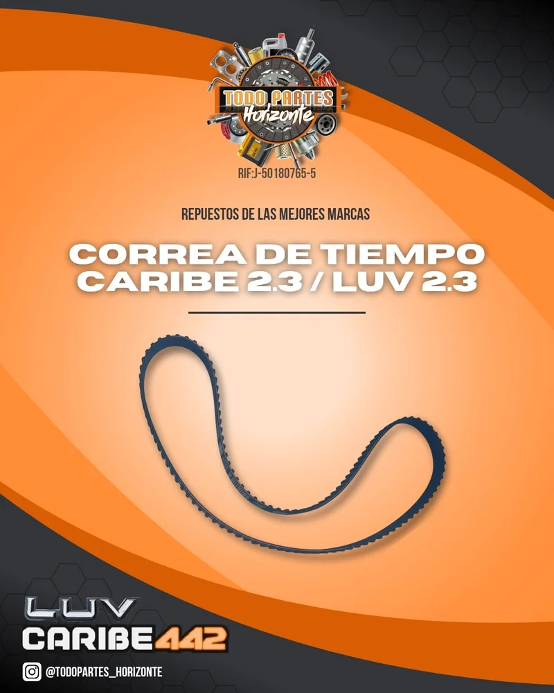 Correa De Tiempo Caribe 2.3/ Luv 2.3