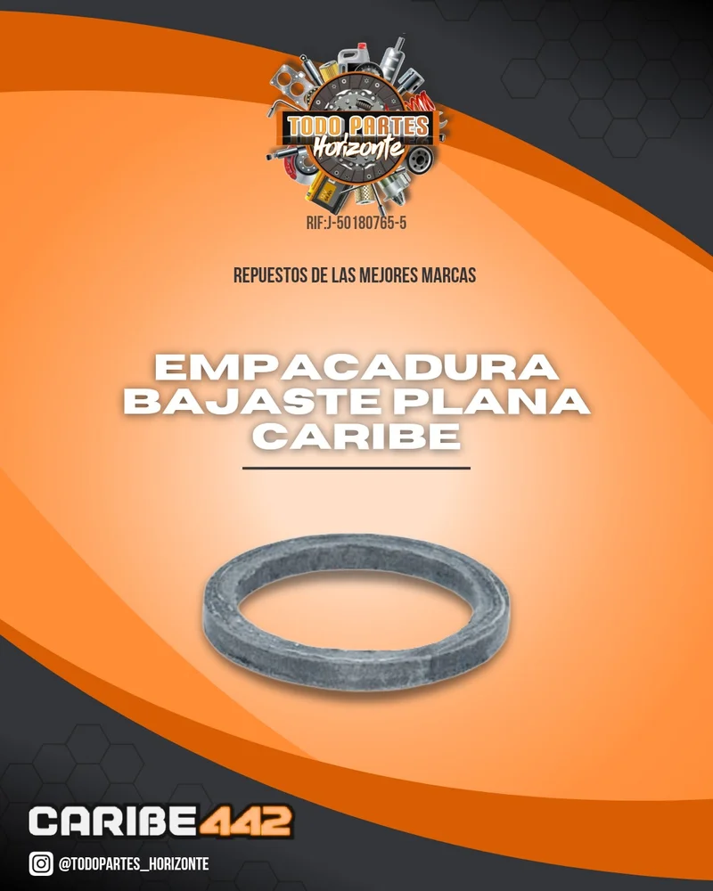 Empacadura Bajante Plana Caribe