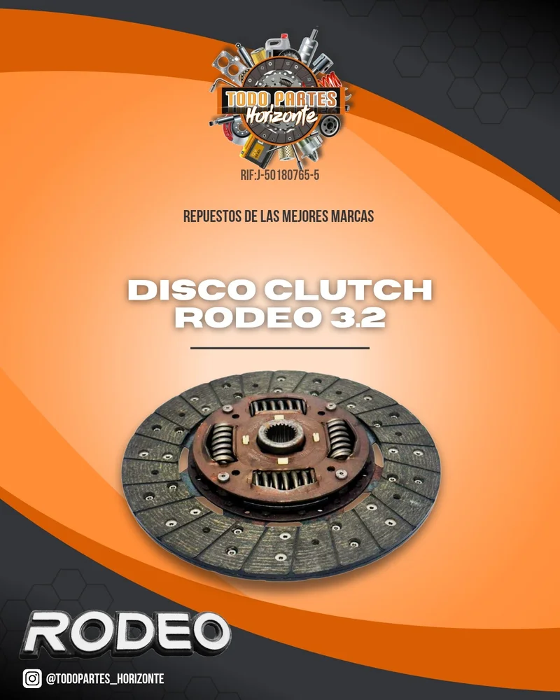 Fotografía de repuesto Disco Clutch Rodeo 3.2 original - Todo Partes Horizonte