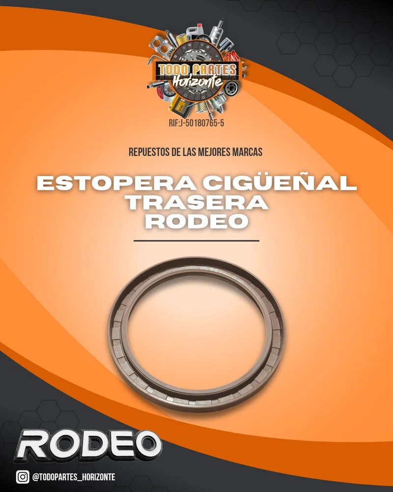 Estopera Cigueñal Trasera Rodeo
