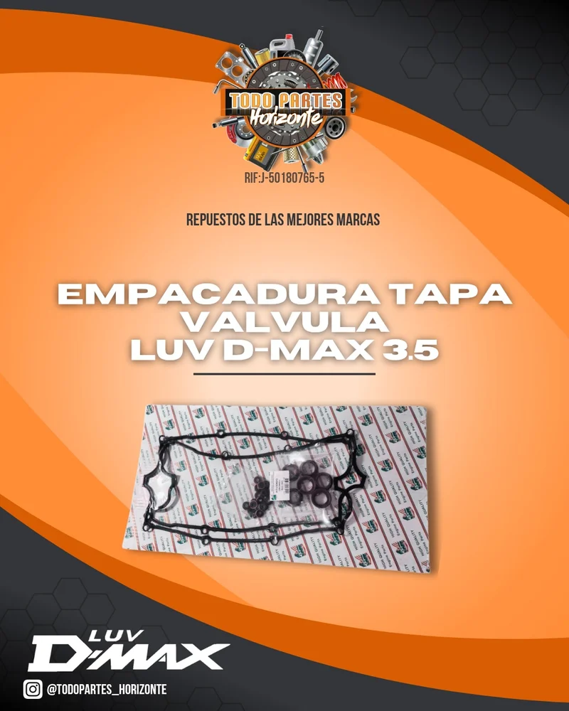 Empacadura Tapa Valvula Luv D-Max 3.5