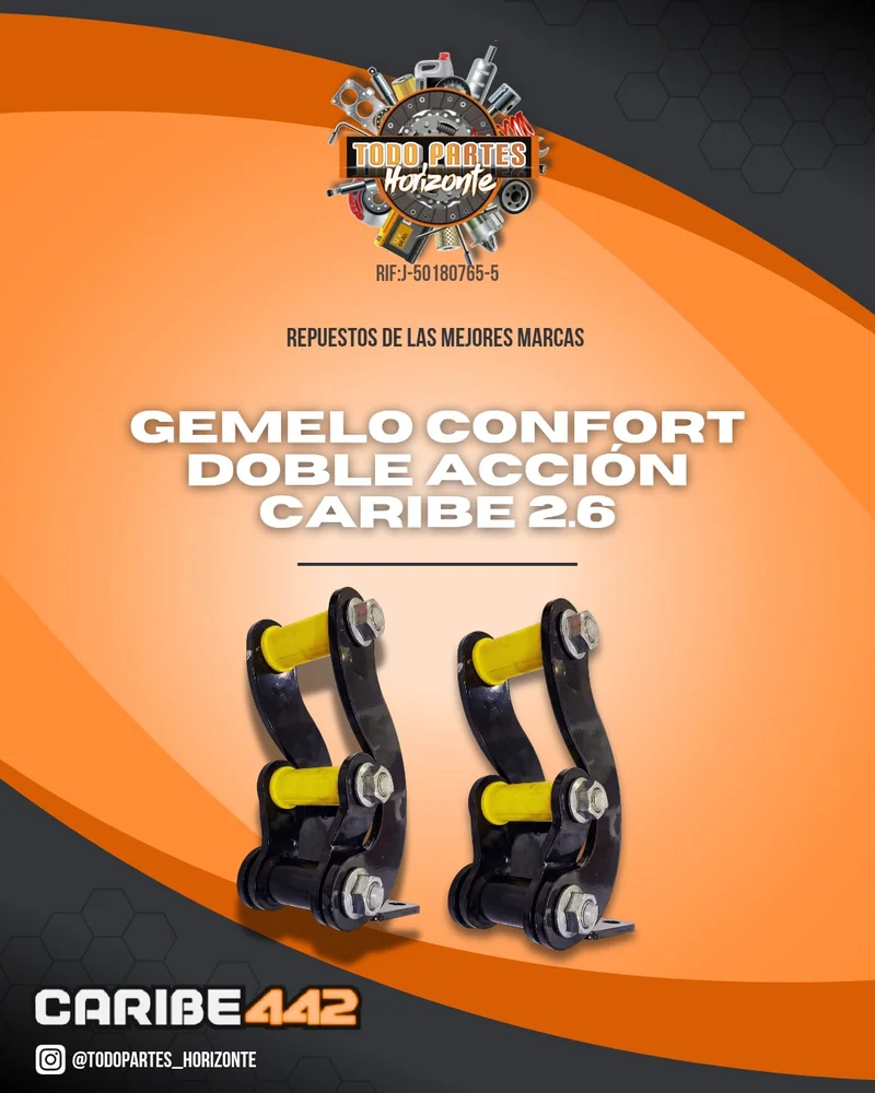 Repuesto GEMELO BALLESTA DOBLE ACCION CARIBE 2.6 original