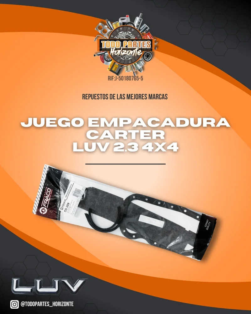 Repuesto JUEGO EMPACADURA CARTER LUV 2.3 4X4 original