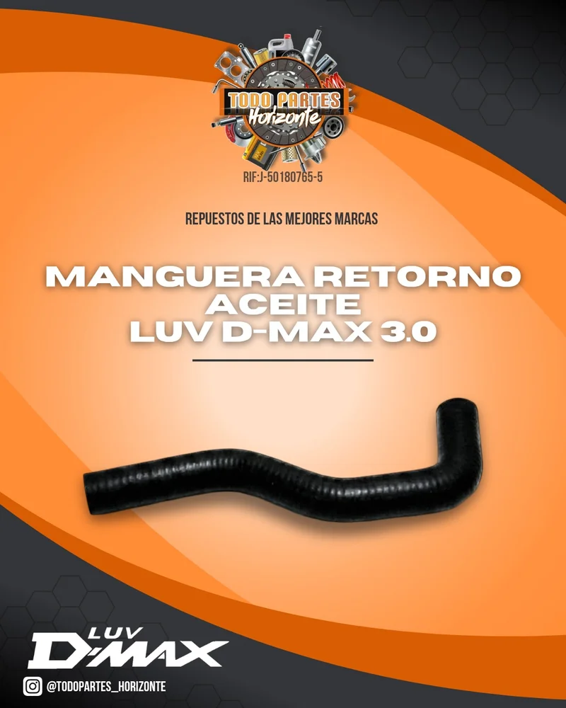 Repuesto MANGUERA RETORNO ENFREIAMIENTO ACEITE LUV DMAX 3.0 original