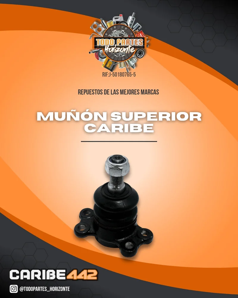 Fotografía de repuesto Muñon Superior Caribe original - Todo Partes Horizonte