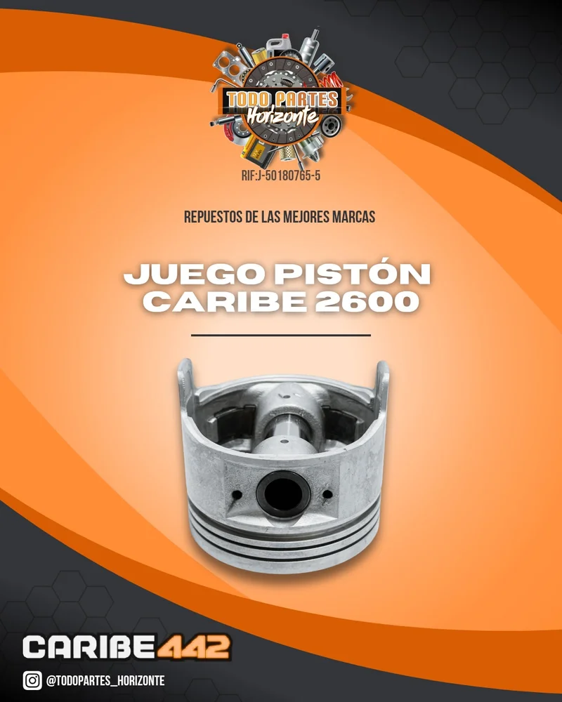 Repuesto PISTON CARIBE 2.6 original